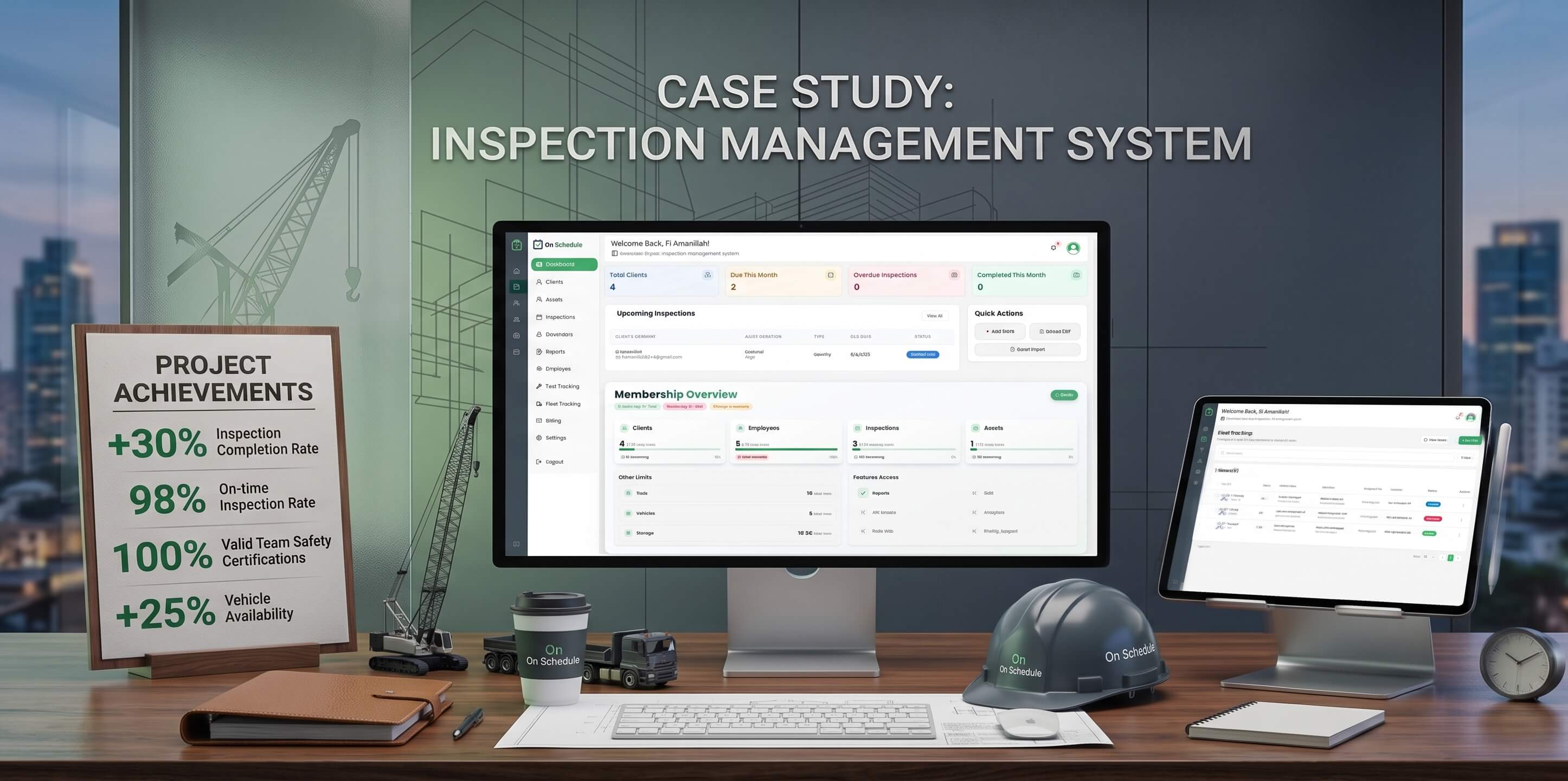 On Schedule - Inspection & Certification Management